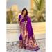 Picture of Enticing Silk Indigo Saree