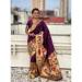 Picture of Grand Silk Maroon Saree