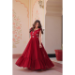 Picture of Classy Georgette Maroon Readymade Gown