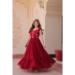 Picture of Classy Georgette Maroon Readymade Gown