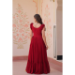 Picture of Classy Georgette Maroon Readymade Gown