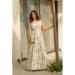 Picture of Graceful Rayon Beige Readymade Gown