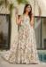 Picture of Lovely Rayon Beige Readymade Gown