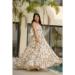 Picture of Lovely Rayon Beige Readymade Gown