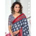 Picture of Ideal Cotton Slate Grey Saree