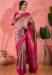 Picture of Elegant Silk Deep Pink Saree