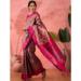 Picture of Elegant Silk Deep Pink Saree