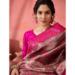 Picture of Elegant Silk Deep Pink Saree
