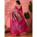Picture of Elegant Silk Deep Pink Saree