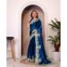 Picture of Delightful Chiffon Midnight Blue Saree