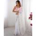 Picture of Radiant Chiffon White Saree