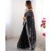 Picture of Graceful Chiffon Dark Slate Grey Saree