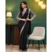 Picture of Enticing Silk Black Saree