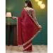 Picture of Beautiful Silk Maroon Saree