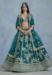 Picture of Delightful Silk Teal Lehenga Choli