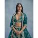 Picture of Delightful Silk Teal Lehenga Choli