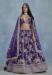 Picture of Exquisite Silk Purple Lehenga Choli