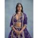 Picture of Exquisite Silk Purple Lehenga Choli
