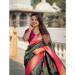 Picture of Beautiful Silk Sea Green Saree
