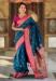 Picture of Sublime Silk Navy Blue Saree
