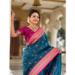 Picture of Sublime Silk Navy Blue Saree