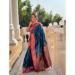 Picture of Sublime Silk Navy Blue Saree