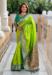 Picture of Enticing Silk Lawn Green Saree