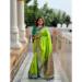 Picture of Enticing Silk Lawn Green Saree