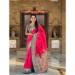 Picture of Good Looking Silk Deep Pink Saree