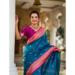 Picture of Delightful Silk Teal Saree