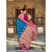 Picture of Delightful Silk Teal Saree