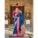 Picture of Delightful Silk Teal Saree