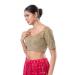 Picture of Beautiful Silk Rosy Brown Designer Blouse