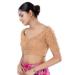 Picture of Shapely Silk Burly Wood Designer Blouse