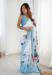 Picture of Bewitching Chiffon Light Steel Blue Saree