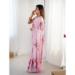 Picture of Marvelous Chiffon Thistle Saree