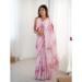 Picture of Marvelous Chiffon Thistle Saree
