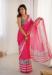 Picture of Lovely Chiffon Crimson Saree