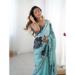 Picture of Grand Chiffon Dark Sea Green Saree
