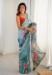 Picture of Lovely Chiffon Light Slate Grey Saree