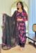 Picture of Georgette & Silk Dark Slate Grey Readymade Salwar Kameez