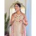 Picture of Georgette & Silk Beige Readymade Salwar Kameez