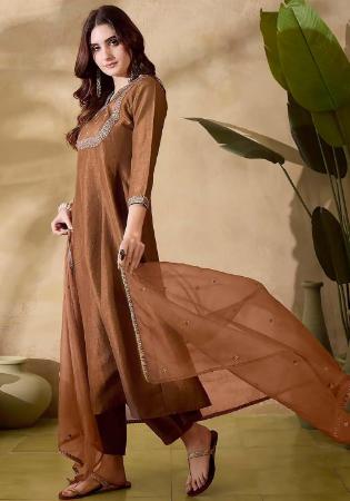 Picture of Georgette & Silk Sienna Readymade Salwar Kameez