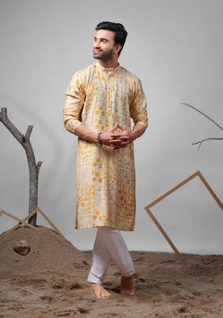 Picture of Amazing Silk Tan Kurtas