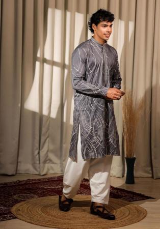 Picture of Good Looking Silk Rosy Brown Kurtas
