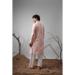 Picture of Well Formed Silk Rosy Brown Kurtas