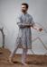 Picture of Beauteous Silk Slate Grey Kurtas