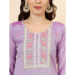Picture of Silk Light Steel Blue Readymade Salwar Kameez