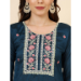 Picture of Nice Silk Dark Slate Grey Readymade Salwar Kameez