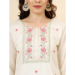 Picture of Amazing Silk Ghost White Readymade Salwar Kameez